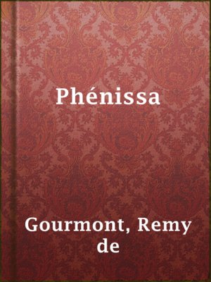 cover image of Phénissa